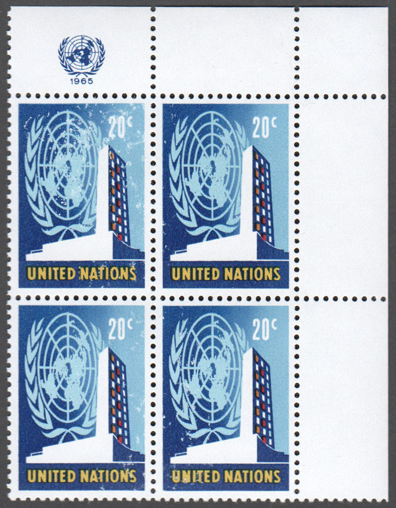 United Nations New York Scott 148 MNH (A4-6) - Click Image to Close